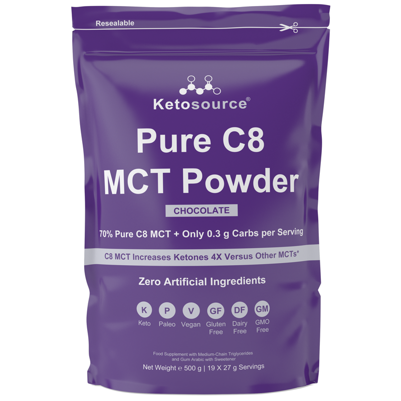 Pure C8 MCT Powder - Chocolate