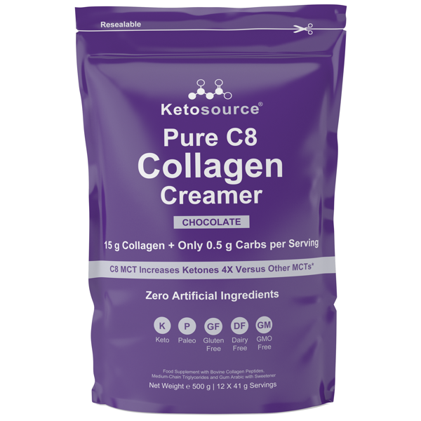 Pure C8 Collagen Creamer - Chocolate