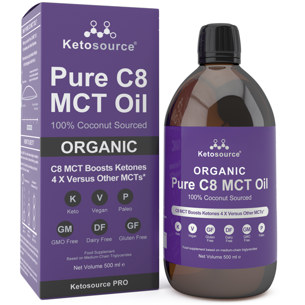 Organic Pure C8 MCT Oil